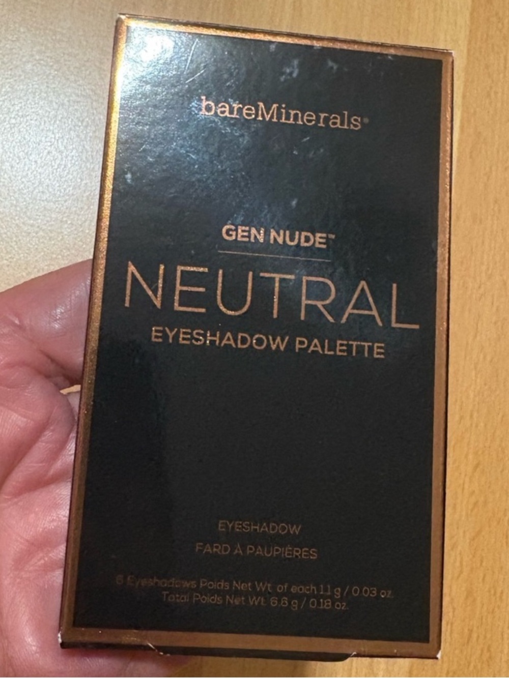 bareMinerals Gen Nude Neutral Eyeshadow Palette — Brand New Never Used.
